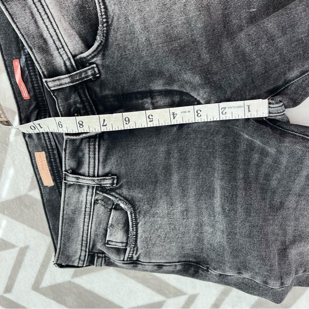 Anthropologie Pilcro Distressed‎ Slim Boyfriend Jean Black size 26 - Picture 8 of 12